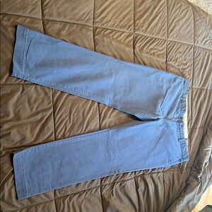 Men royal blue khaki chino pants